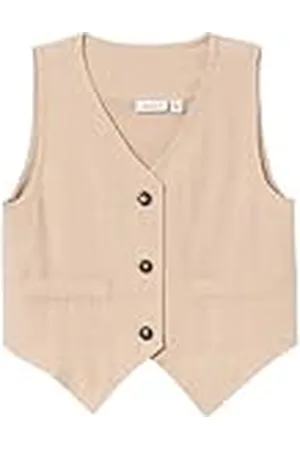 NAME IT Jongens NMMFAHER Waistcoat kostuumvest, , 104, , 104