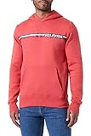Tommy Hilfiger Hoodie met strepen op borst voor heren, , XS