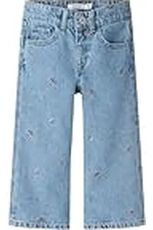 NAME IT Meisjes Nmfrose Wide Jeans 3614-Za B, , 104