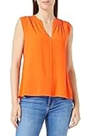 QS by s.Oliver Blouses top, Orange, 42