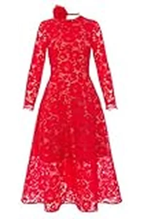 Swing Elena_czerwona cocktailjurk voor dames, , 38