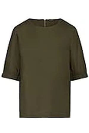 Apart Oversized shirtblouse voor dames, olijf, normaal