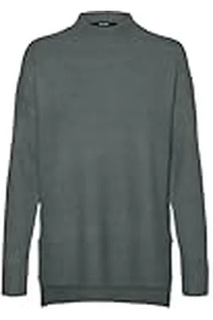 VERO MODA Dames Vmlefile Oversize Boxy Blouse Noos gebreide trui, Balsemgroen, XS
