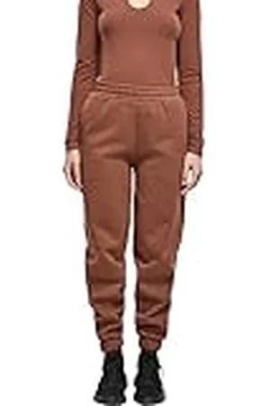 Urban classics Sportbroek voor dames, van puur biologisch katoen, wijde snit, organic high waist ballon sweatbroek, broek voor vrouwen, verkrijgbaar in 3 kleuren, maten XS - 5XL, , XS