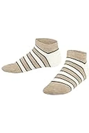 Falke Uniseks-kind Korte sokken Simple Stripes K Sn katoen kort gedessineerd 1 paar, , 27-30