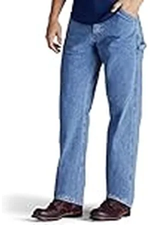Lee Heren Tuinbroek Rechte Been Timmerman Jeanloose-fit Tischlerjeans Mit Geradem Bein Jeans, Retro Steen, 32W / 30L