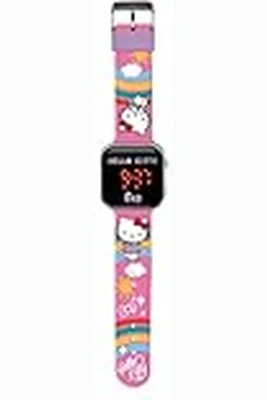 KIDS LICENSING Digitaal polshorloge voor meisjes met automatische armband van kunststof HK50201