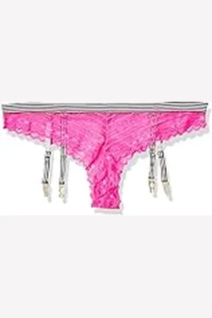 Seven til Midnight Seven Til Midnight Dames Geo Kanten Panty met Atletisch Streep Detail Geo Lace Panty met Atletic Streep Detail, , L