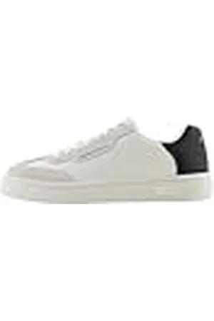 Armani Exchange Londen sneakers voor dames, off-white + zwart, 35,5 EU, , 35.5 EU
