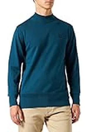 G-Star RAW Heren Premium Core Mock Knit Pullover Sweater, , M