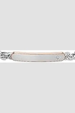 Fossil Schakelarmband voor Heren, Classic Tweekleurige Roestvrijstalen, JF04395998