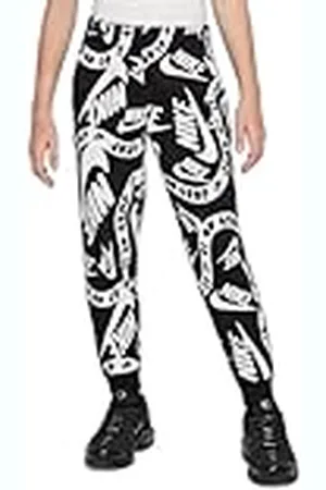 Nike FD3198-010 K Club FLC HBR Jogger AOP Sportbroek Unisex Kinderen Zwart/ Maat M, , M