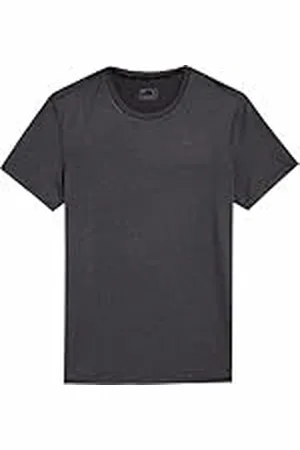 4F T-Shirt FNK M449 Deep Black Melange heren XXXL, , 3XL