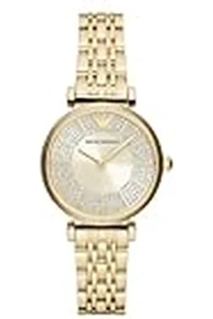 Emporio Armani Vrouwen Analoge Quartz Horloge Met Roestvrij Stalen Band AR11608, , armband