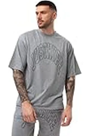 Hype T-shirt met Marl College Outline, , XXL