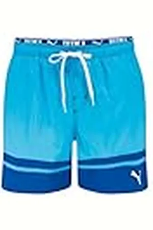 PUMA Swim Men Color Block Mid Shorts 1P, , S