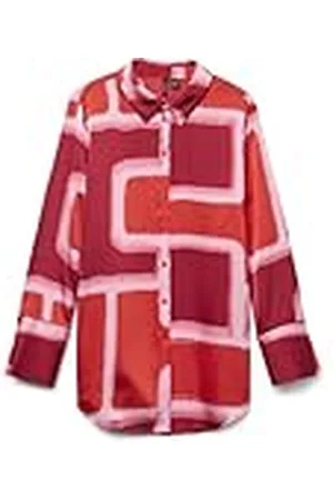 VERO MODA Vmreba Silba Ls Long Shirt WVN Ga, , S