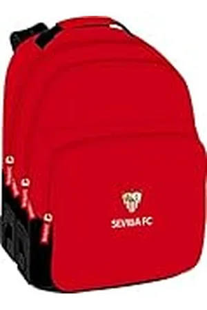 Safta SEVILLA FC schoolrugzak voor kinderen, ideaal voor kinderen van alle leeftijden, comfortabel en veelzijdig, kwaliteit en duurzaamheid, 32 x 15 x 42 cm, , , Standaard, Casual