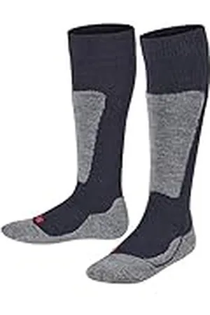 Falke Uniseks-kind Skisokken Active Ski K Kh wol functioneel materiaal warm dik 1 paar, , 27-30