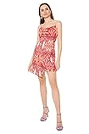 Trendyol Dames Mini Basic Regular Geweven Jurk, , 66