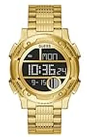 Guess 45MM Digitaal Siliconen Horloge, , Eén maat, GW0271G2