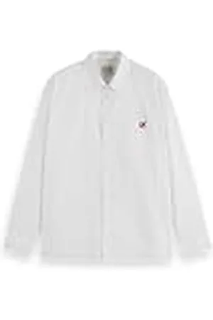 Scotch&Soda Core - The Free Spirit Peace Bird Poplin Shirt, , 38
