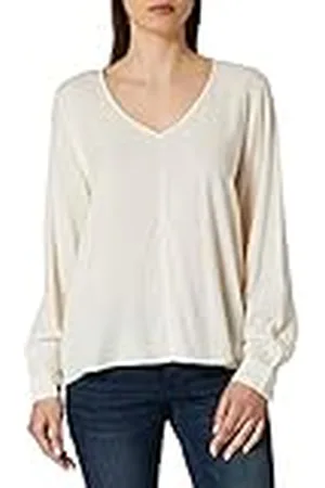TOM TAILOR Dames V-hals blouse 1024847, , M
