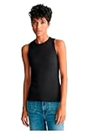 GANT Hoge hals rib tank top, , S