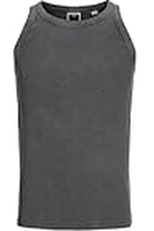 JACK & JONES Jcoconcrete Washed Rib Tank Top, , XS