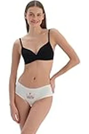 Dagi Dames 3-pack bedrukte hipster slips, meerkleurig, standaard, Meerkleurig, One size