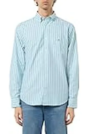 GANT REG CLASSIC OXFORD STRIPE SHIRT, , XL
