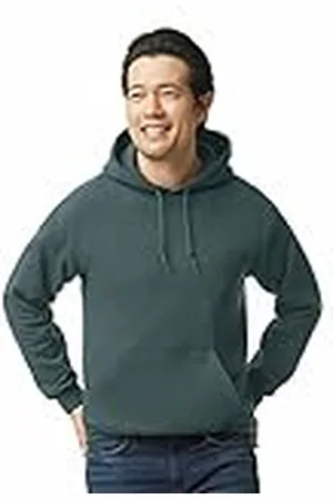 Gildan Heren Sweatshirt met capuchon Fleece sweatshirt met capuchon, stijl G18500, ,M
