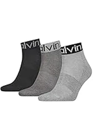 Calvin Klein Herensokken met logo wereld; set van 3 paar, , One size