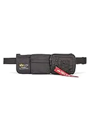 Alpha Industries Crew Utility Bag Unisex Fanny Pack Black