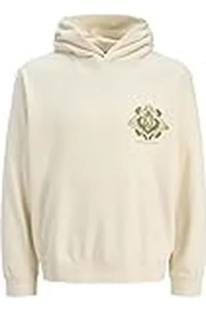 JACK & JONES Heren Jorporto Pattern Sweat Hood, , XL