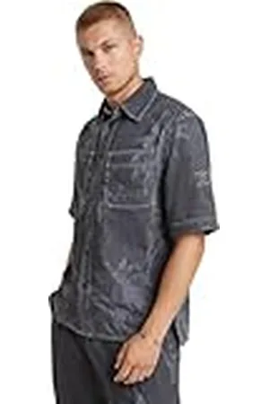 G-Star Slanted Double Pocket Regular Shirt ss, , S