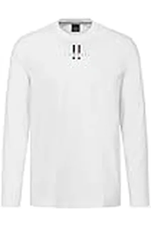 Bugatti Sweatshirt voor heren, lange mouwen, ronde hals, met logo, , 3XL