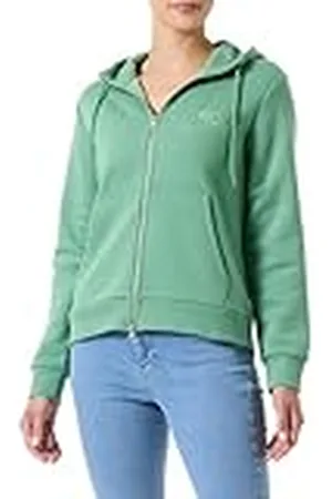GANT Dames Reg Tonal Shield Zip Hoodie Hoodie, , L