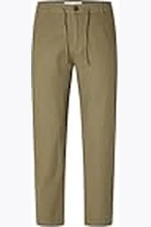 SELECTED Heren chinobroek, , L