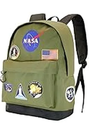 KARACTERMANIA Unisex Nasa Fan Hs Rugzak FAN HS Rugzak Camo (1 stuk), Meerkleurig, Eén maat, HS Fan rugzak kaki