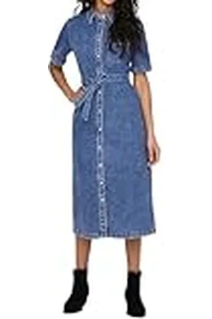 ONLY Onllana Korte jeansjurk voor dames, , L