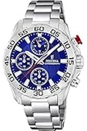 Festina Kwartshorloge voor jongens met roestvrijstalen armband F20457/2, , armband