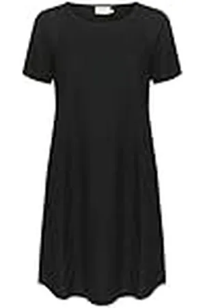 Kaffe Damesjurk, ronde hals, korte mouwen, regular fit, zakken, Above The Knee dames, , 44