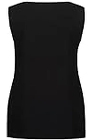 Ulla Popken Top RH tanktop voor dames - zwart - 52