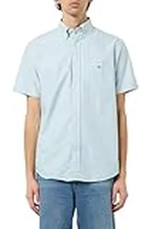 GANT REG Classic Oxford STRIPE SS SHIRT, , M