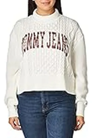 Tommy Hilfiger Tommy Hilfiger Vrouwen Tjw Crop College Kabel Truien, , M, , M