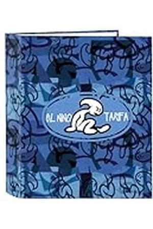 Safta El Niño Roller Ringmap, folio, 4 ringen, ideaal voor kinderen van verschillende leeftijden, comfortabel en veelzijdig, kwaliteit en duurzaamheid, 27 x 6 x 33 cm, , M, Casual