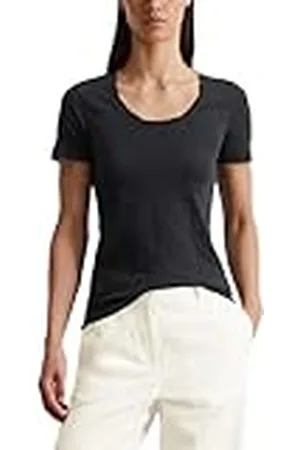 Marc O’ Polo Marc OPolo T-shirt voor dames met gedraaide hals, regular fit, , XL