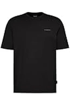 Bugatti Heren T-shirt ronde hals basic korte mouwen modern fit, , S