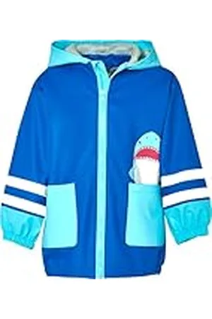 Playshoes Unisex kinderregenjas haai regenjas, , normaal